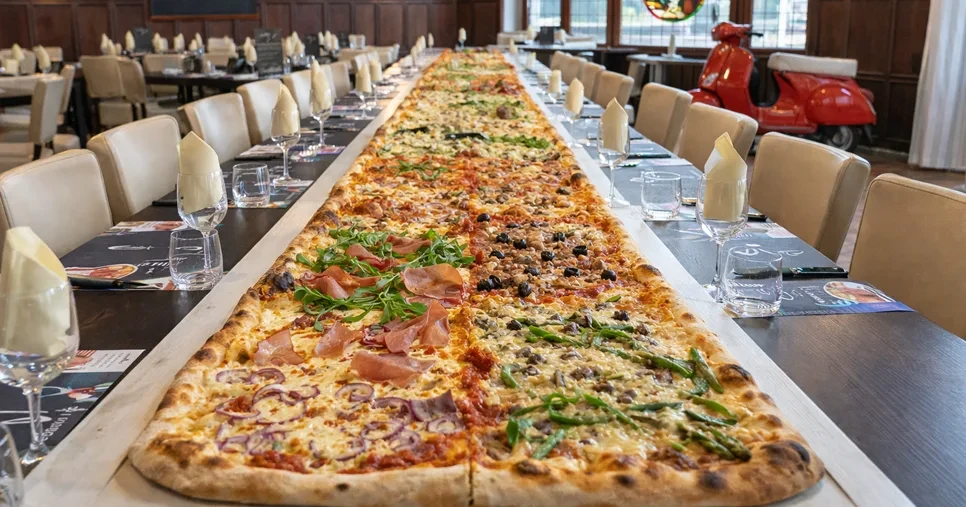 Pizza mètre Haut-Rhin au restaurant Da Giu' à Uffholtz